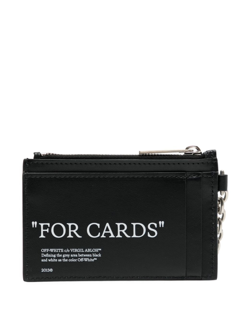 Off-White For Cards leather cardholder - Image 3