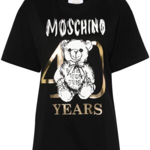 Moschino Teddy Bear-print cotton T-shirt