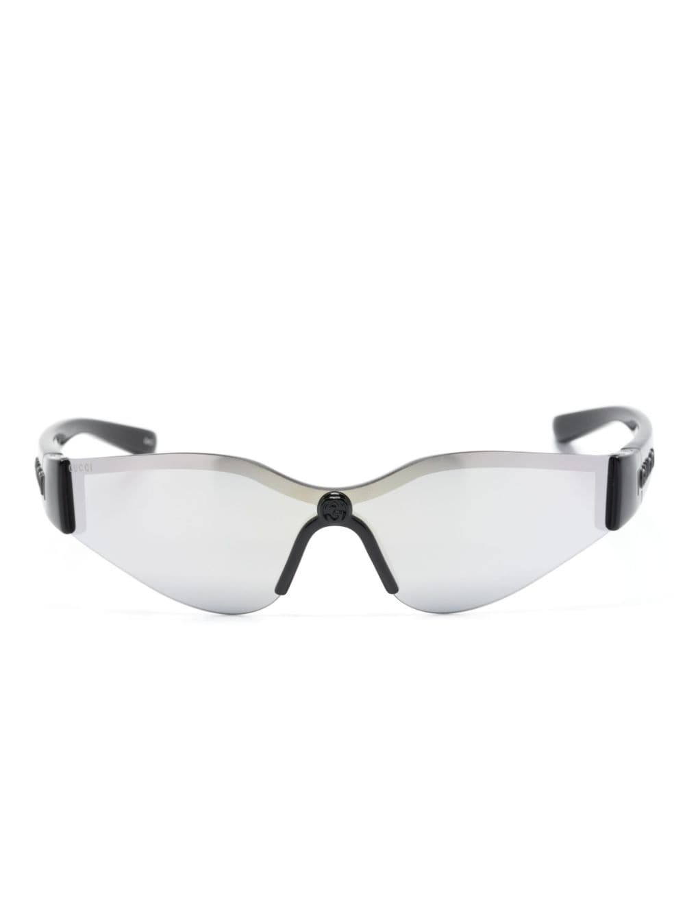 Gucci Eyewear Interlocking G shield-frame sunglasses