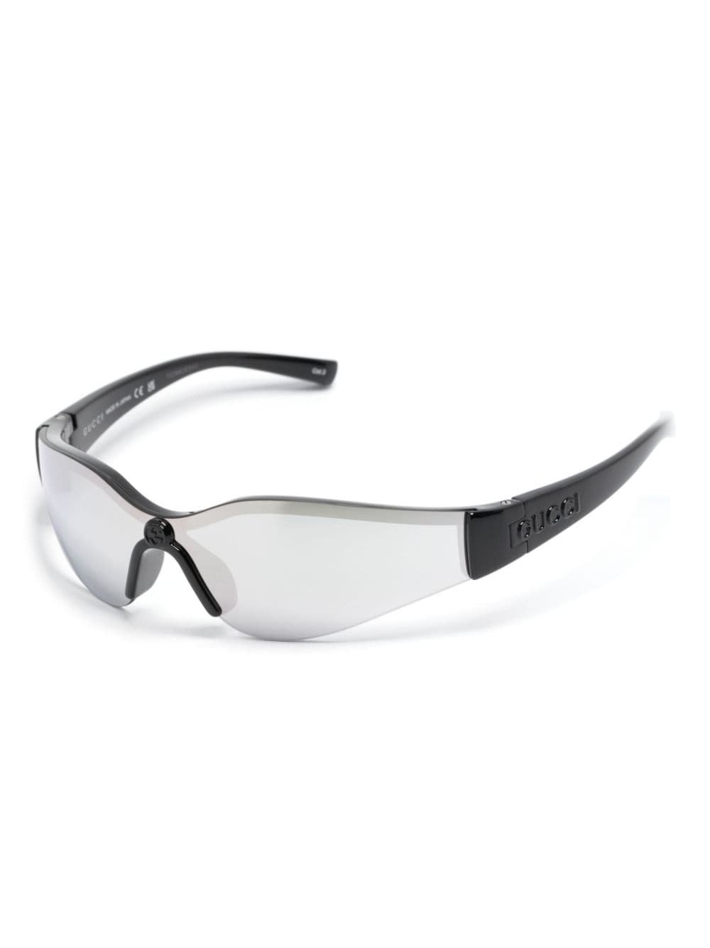 Gucci Eyewear Interlocking G shield-frame sunglasses - Image 2