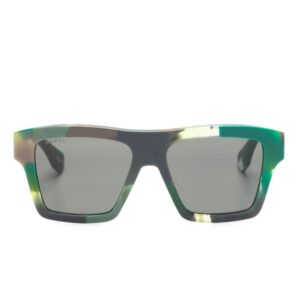 Gucci Eyewear tortoiseshell square-frame sunglasses