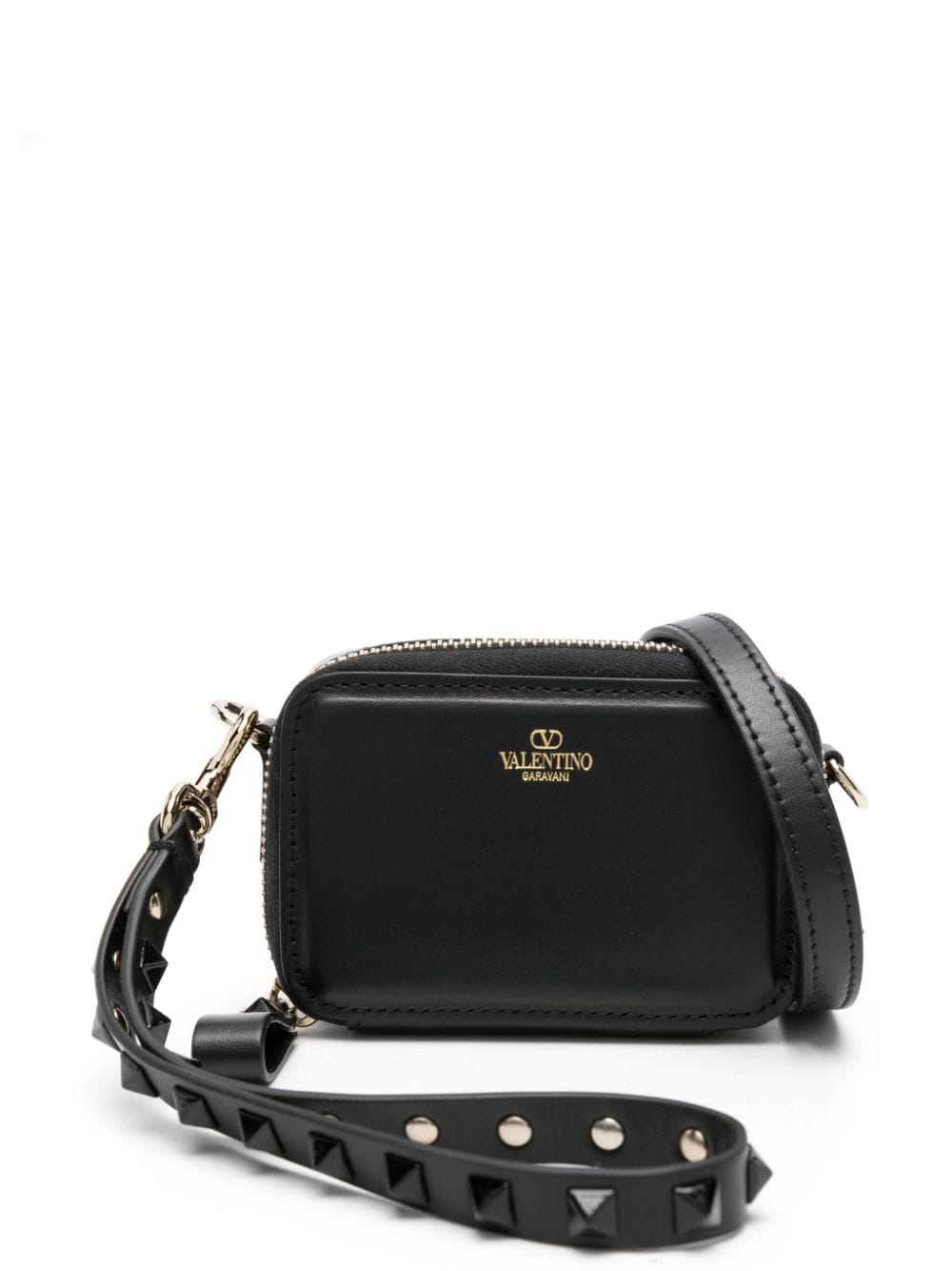 Valentino Garavani Rockstud leather crossbody wallet