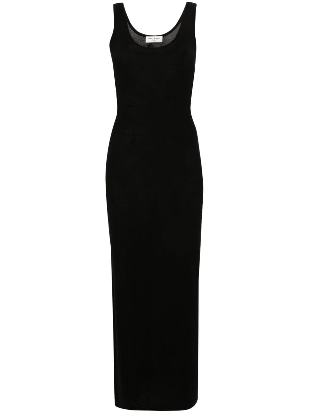 Saint Laurent fine-knit maxi dress