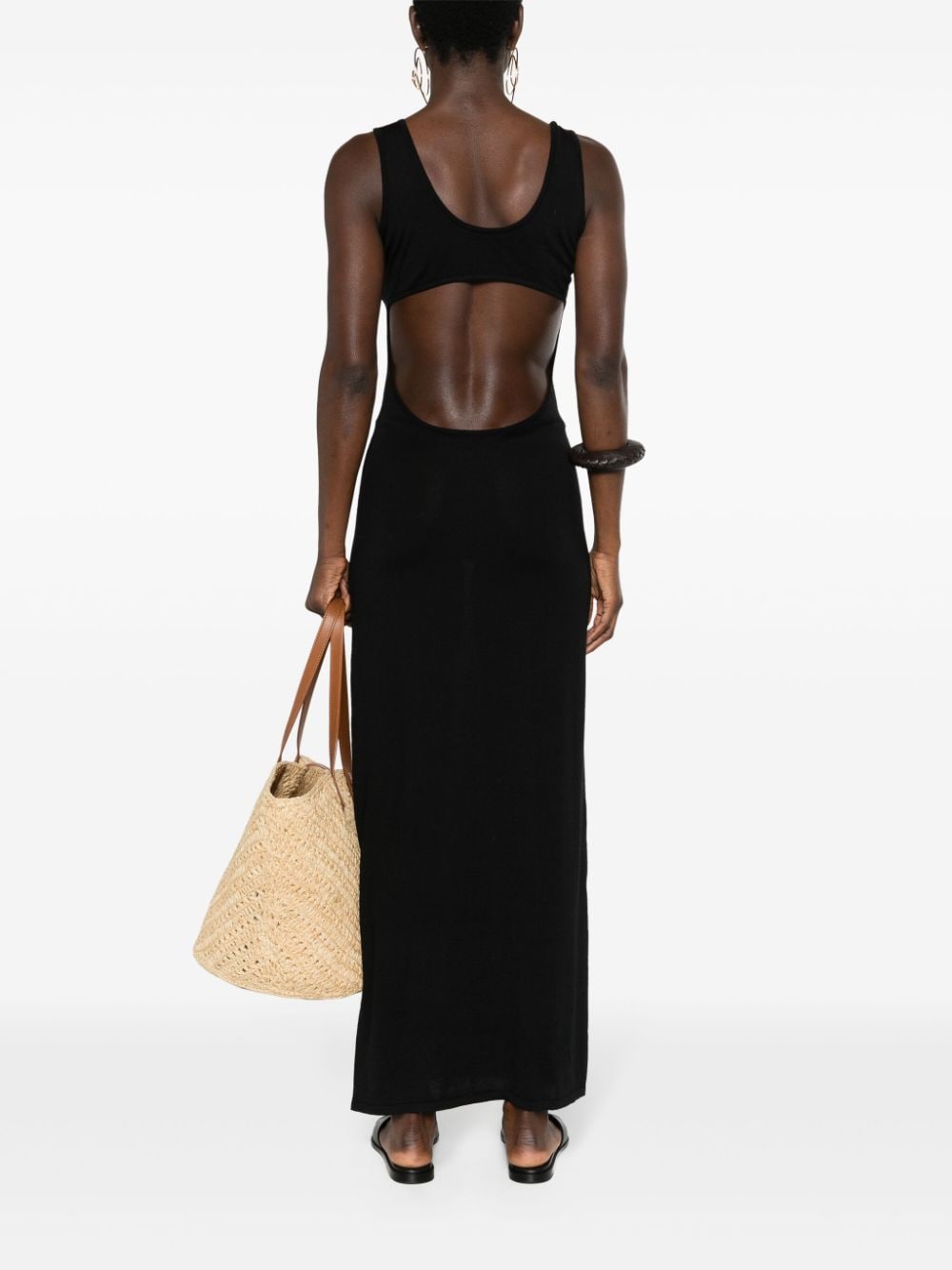 Saint Laurent fine-knit maxi dress - Image 4