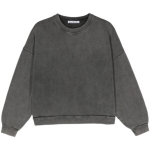 Acne Studios logo-tag cotton sweatshirt