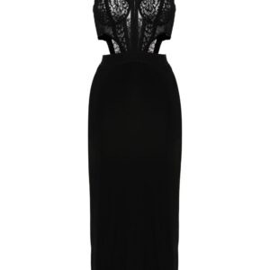 Versace Jeans Couture  panelled-design dress