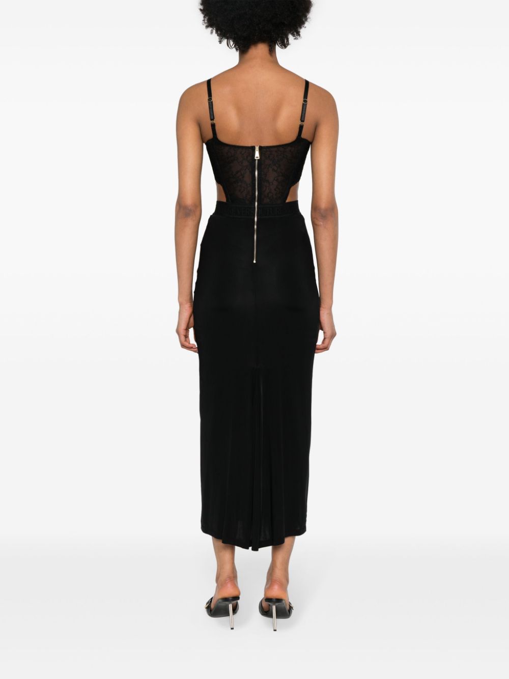 Versace Jeans Couture panelled-design dress - Image 4