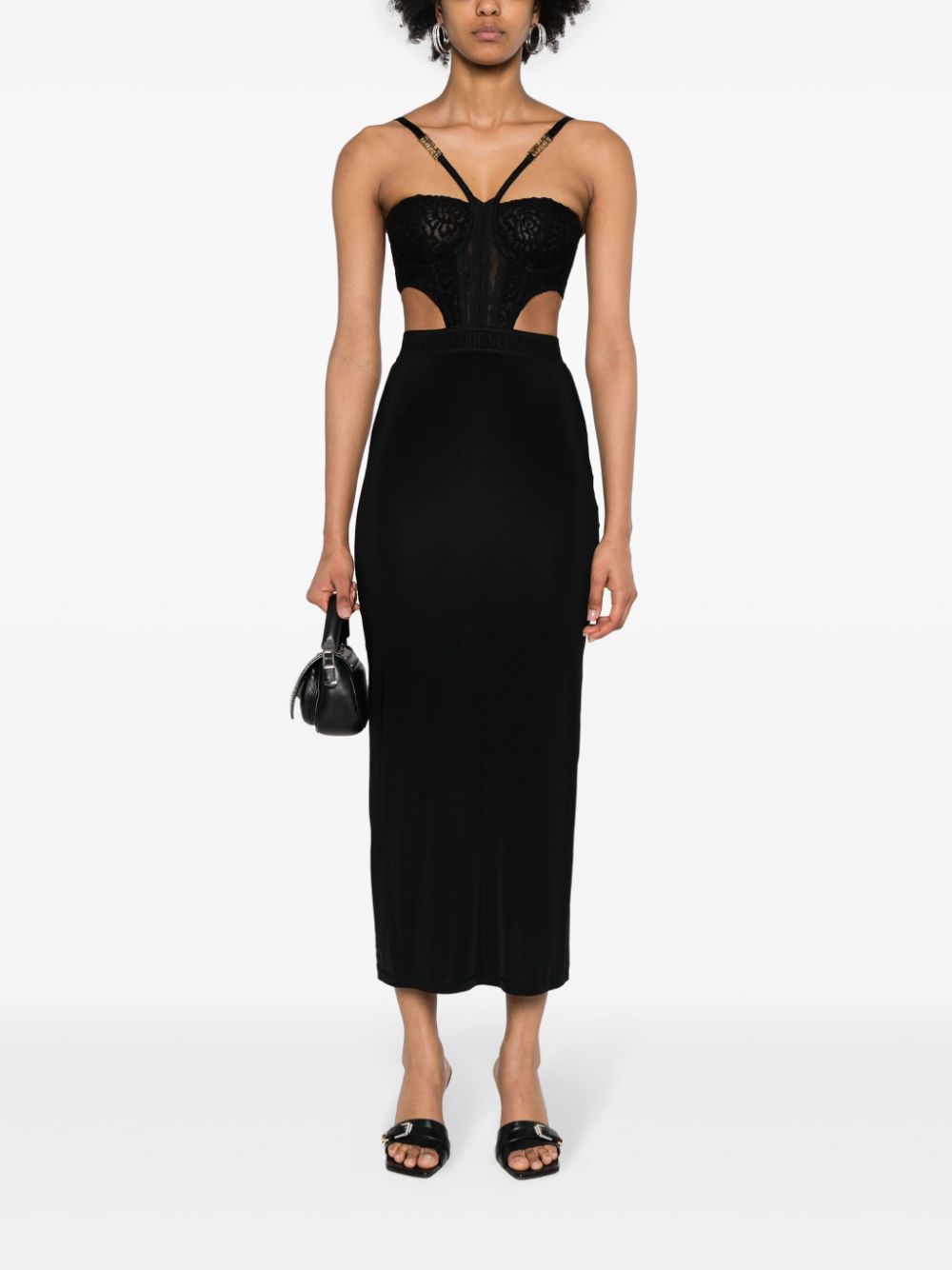 Versace Jeans Couture panelled-design dress - Image 2