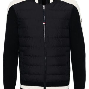 Moncler  quiled-panel cotton jacket