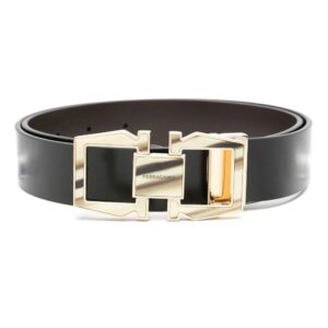 Ferragamo  Gancini-buckle leather belt