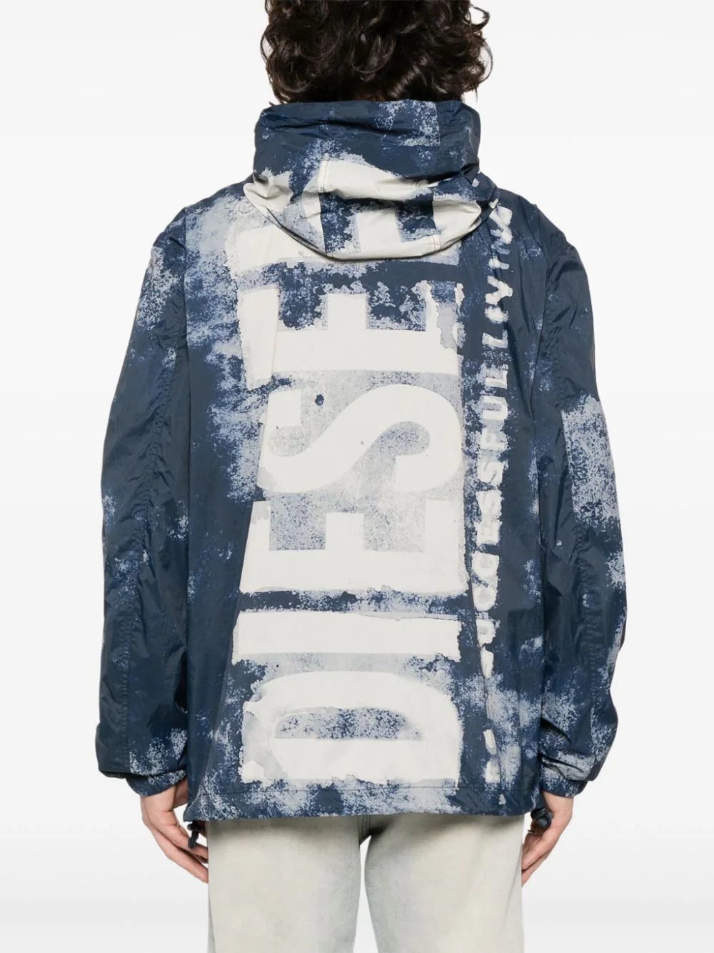 Diesel J-Warrett-Logo-Logo hooded jacket - Image 4