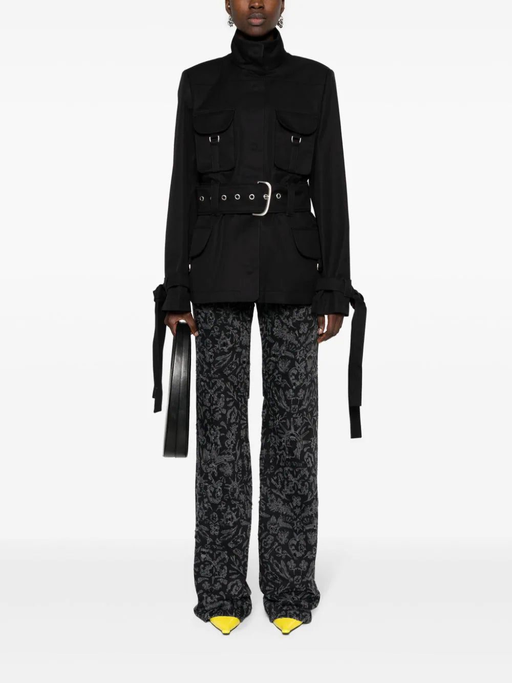 Off-White Co Cargo belted jacket - Image 2