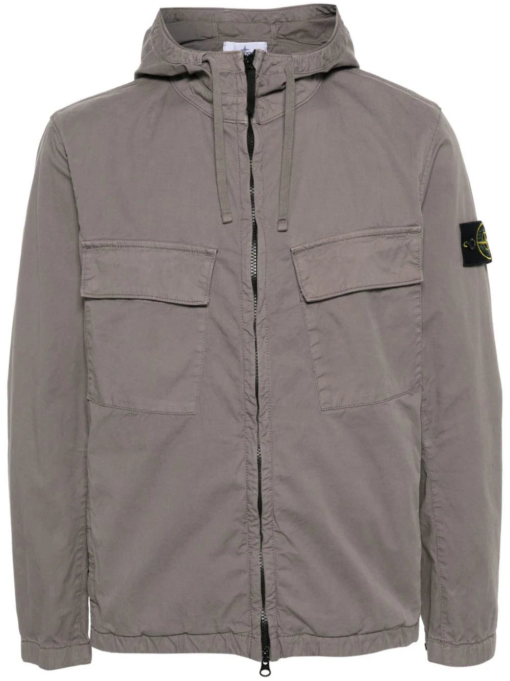 Stone Island Compass-badge gabardine jacket
