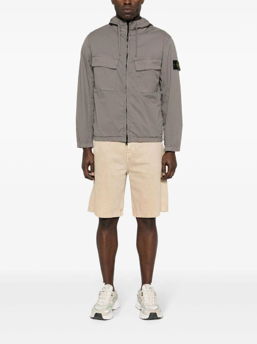 Stone Island Compass-badge gabardine jacket - Image 2