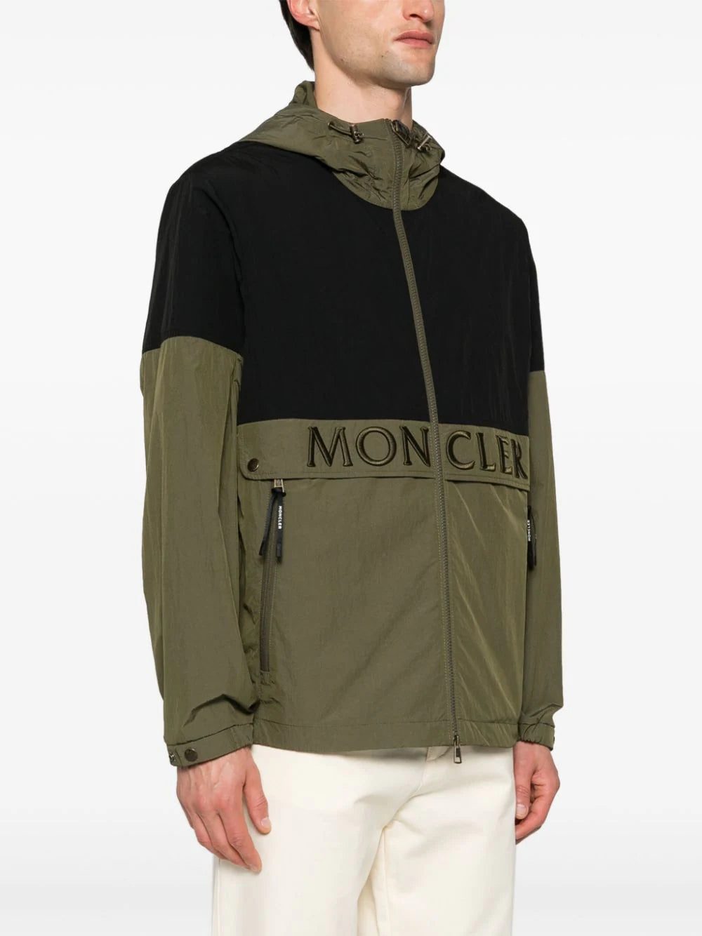 Moncler Joly logo-embroidered hooded jacket - Image 3