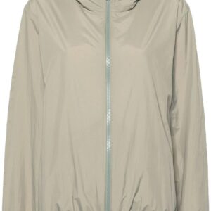 Moncler  logo-patch hooded windbreaker jacket