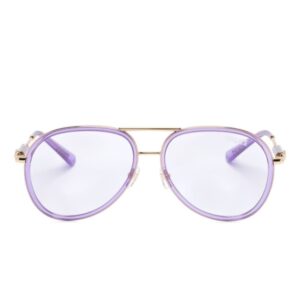 Versace Eyewear pilot-frame sunglasses