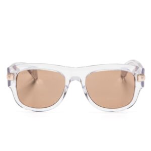 Gucci Eyewear logo-engraved square-frame sunglasses