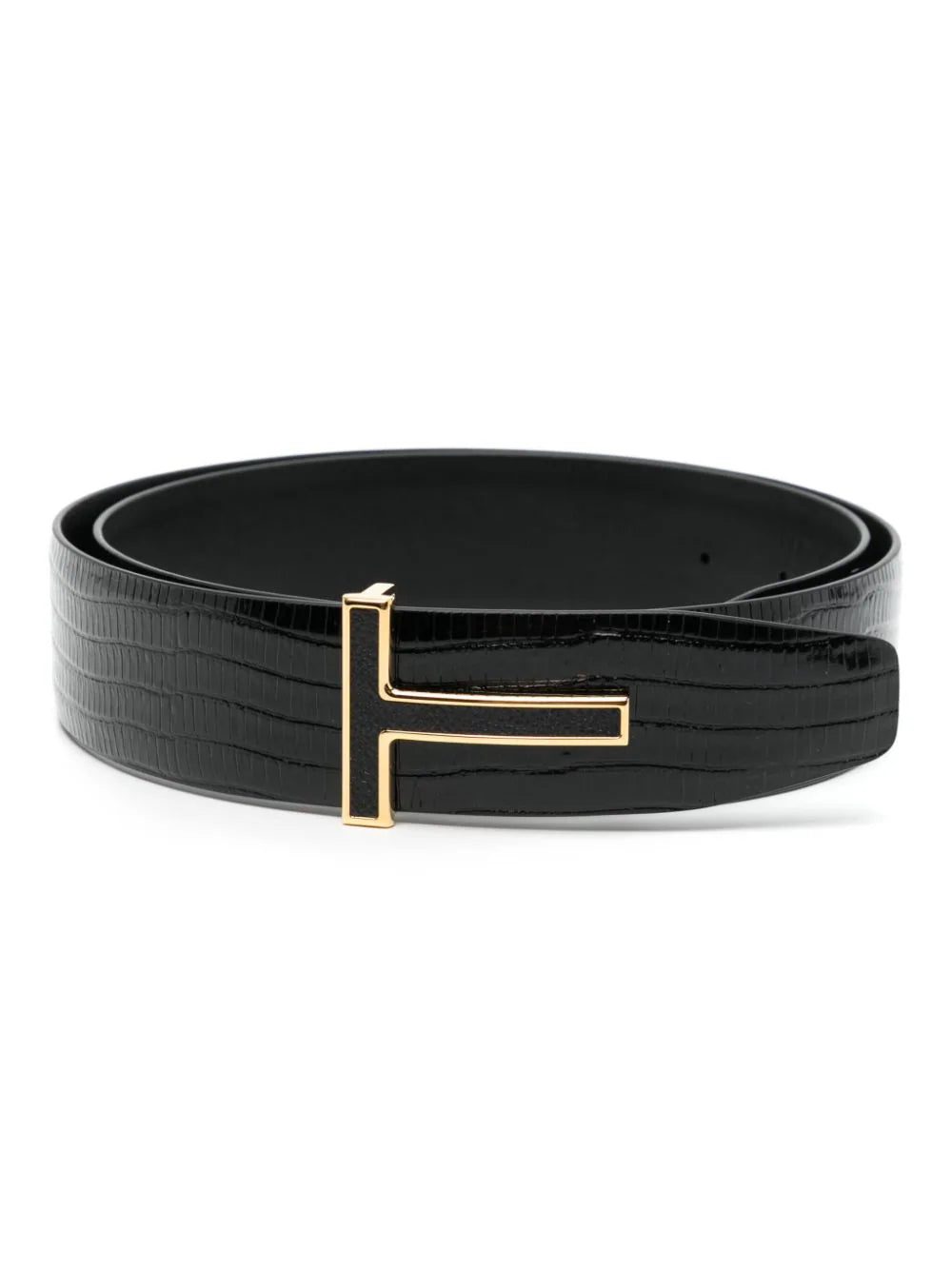 TOM FORD T Ridge leather belt