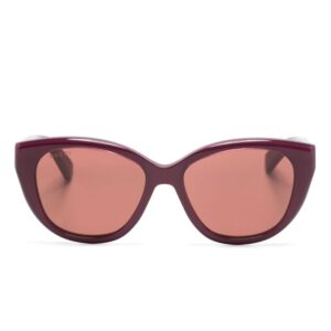 Gucci Eyewear logo-engraved cat-eye sunglasses
