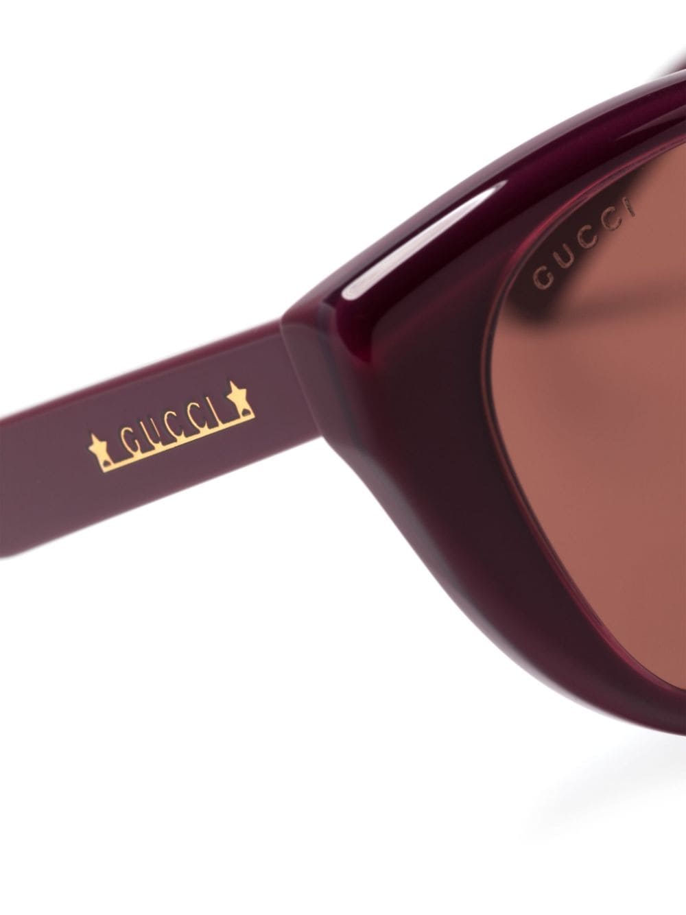 Gucci Eyewear logo-engraved cat-eye sunglasses - Image 3