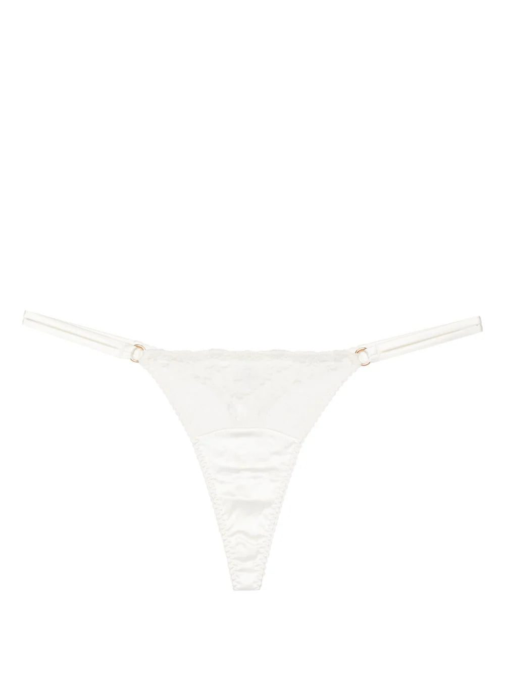 Fleur Of England Daisy floral-lace thong