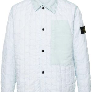 Stone Island  Compass-badge quilted jacket