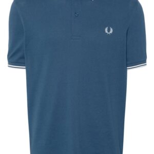 Fred Perry logo-embroidered cotton polo shirt