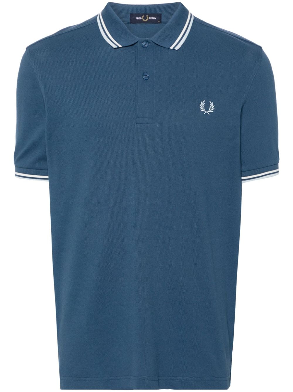 Fred Perry logo-embroidered cotton polo shirt