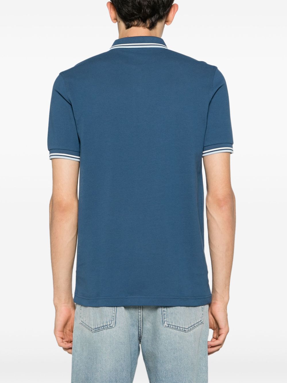 Fred Perry logo-embroidered cotton polo shirt - Image 4