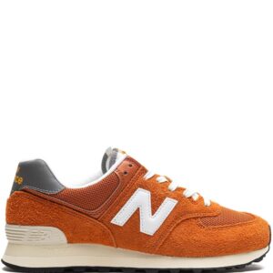 New Balance 574 "Orange White" sneakers