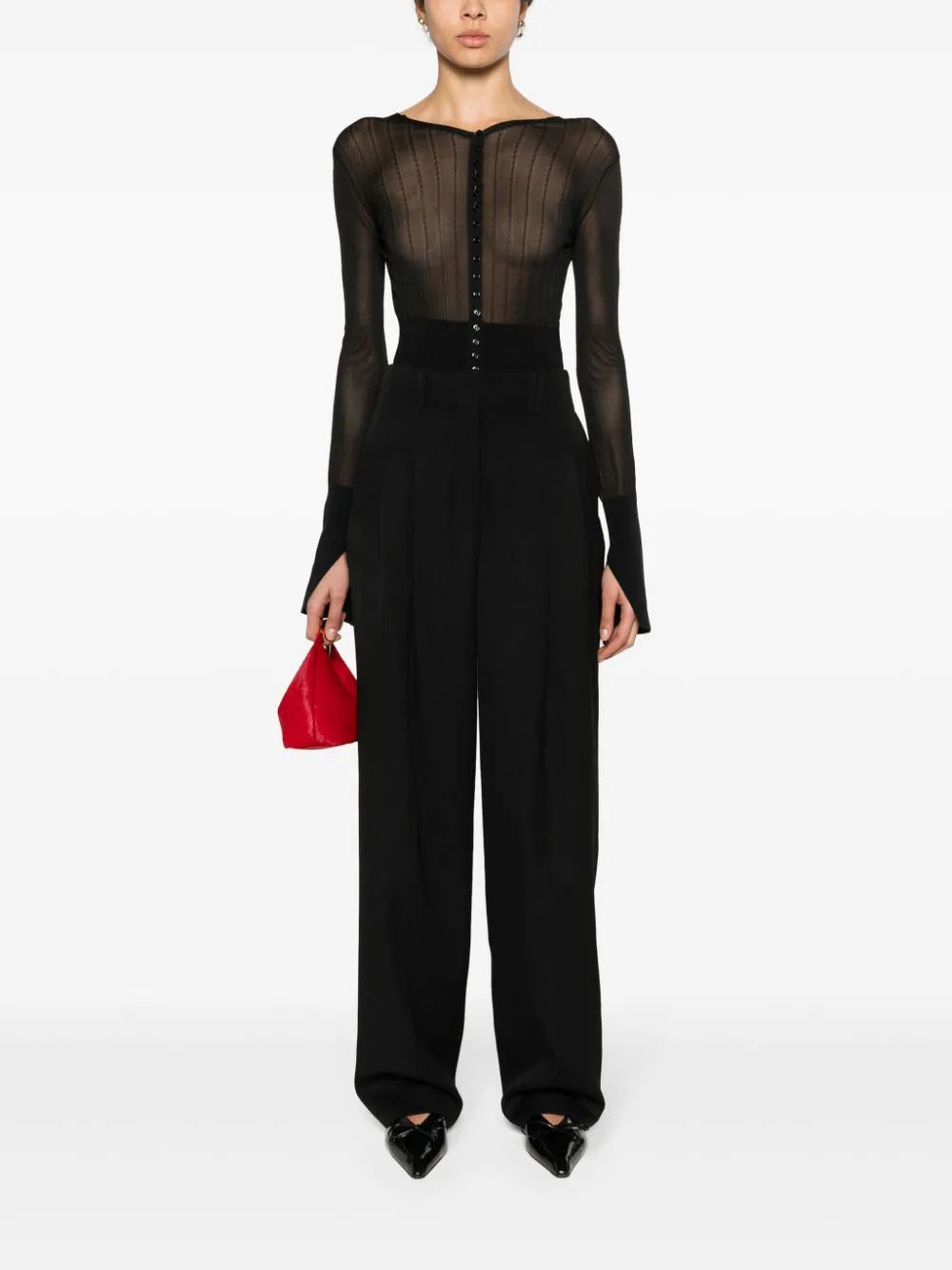 Jacquemus Le Pantalon Titolo wool trousers - Image 2