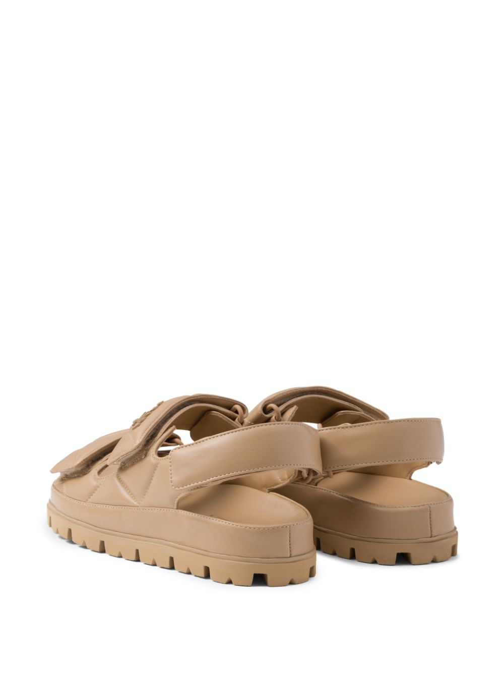 Prada Padded nappa leather sandals - Image 4