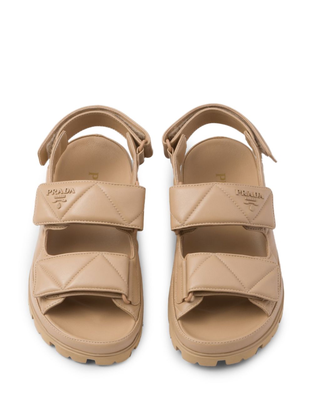 Prada Padded nappa leather sandals - Image 3