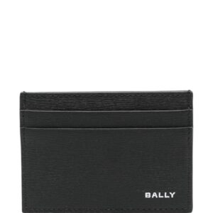 Bally debossed-logo leather card holder