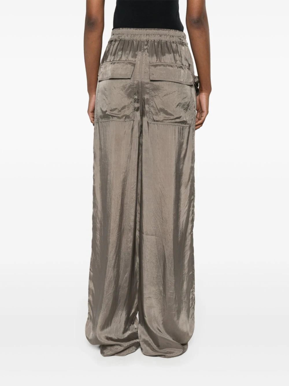 Rick Owens Lido drawstring wide-leg trousers - Image 4