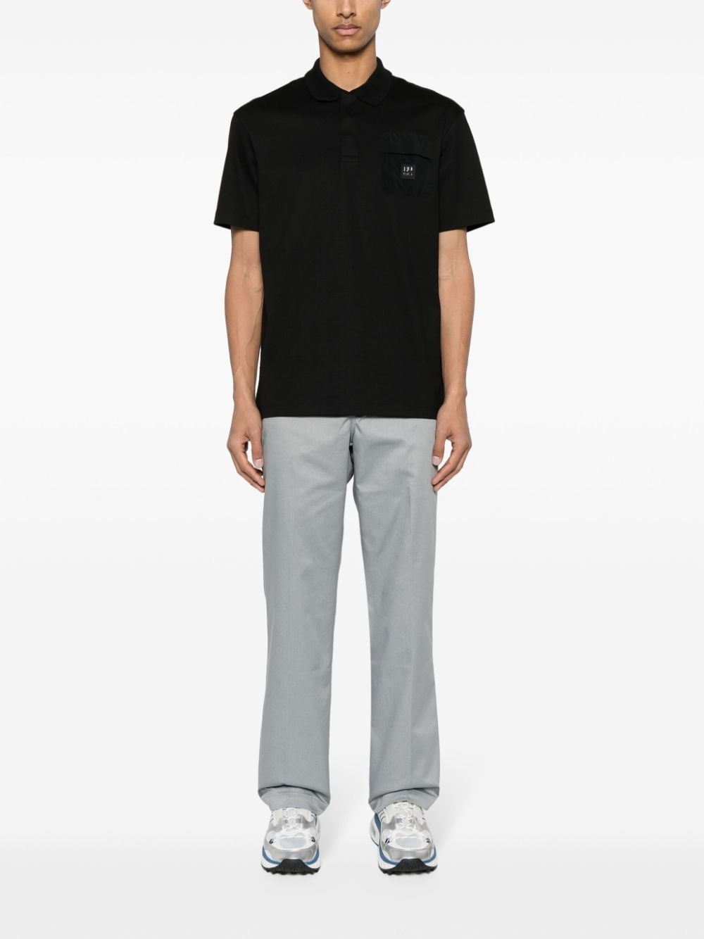 HUGO appliqué-logo cotton polo shirt - Image 2