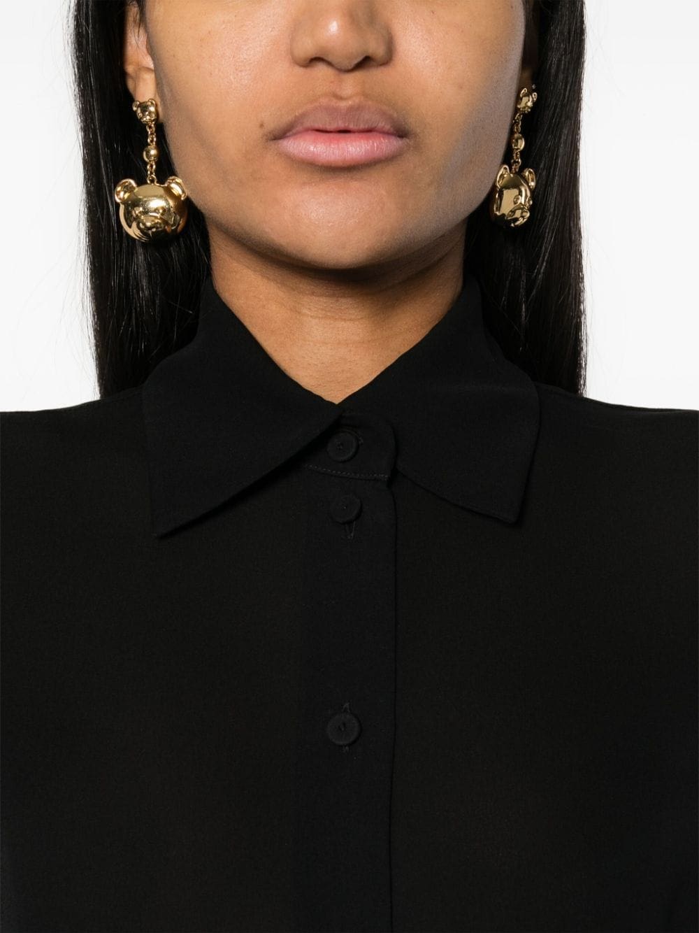 Moschino long-sleeved silk shirt - Image 5