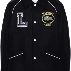 Lacoste padded shirt jacket