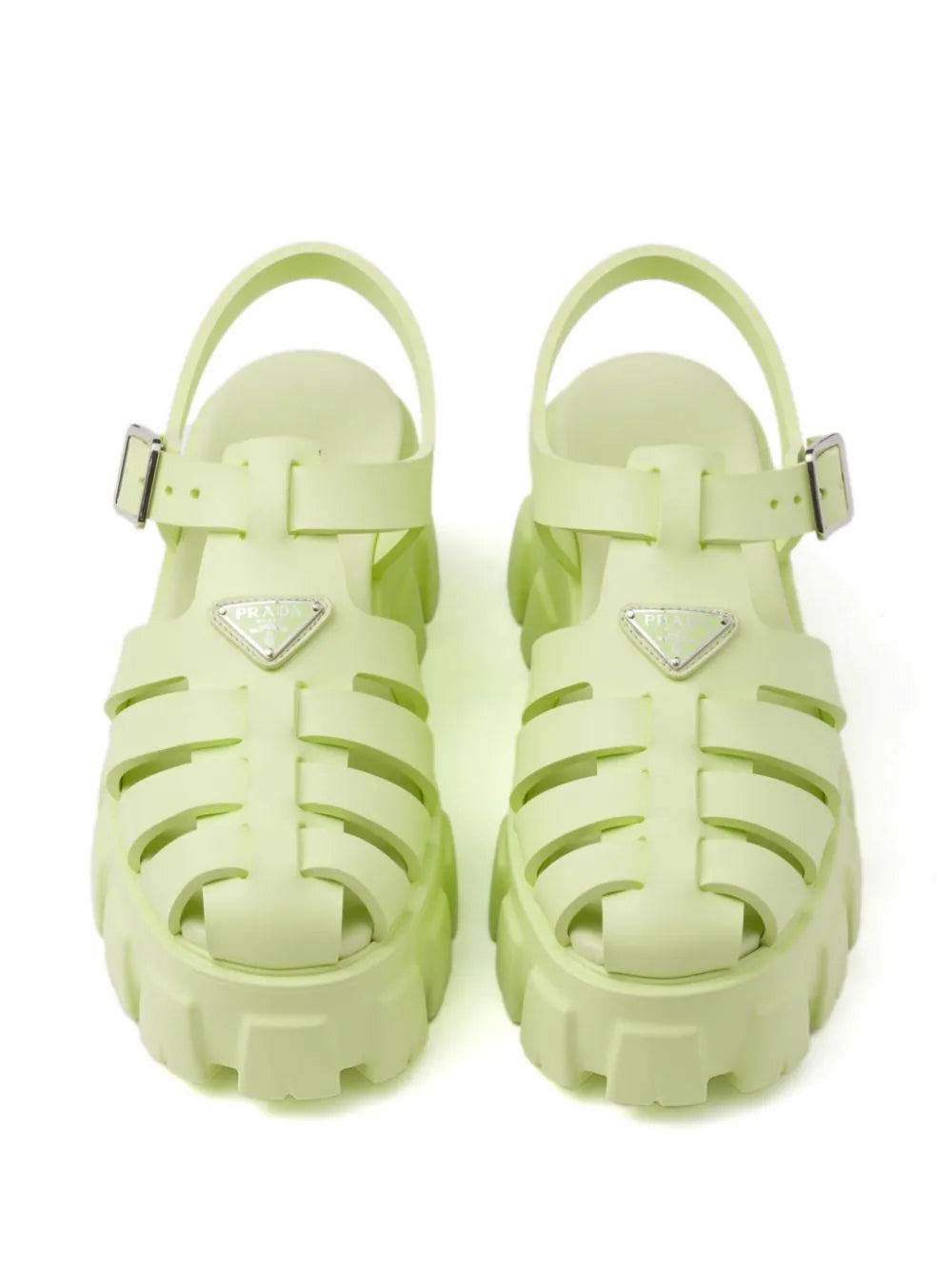 Prada Monolith 55mm platform sandals - Image 4