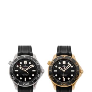 OMEGA pre-owned Seamaster Diver James Bond Limited Edition 42mm (set of two)