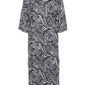 Michael Michael Kors zebra-print belted kaftan
