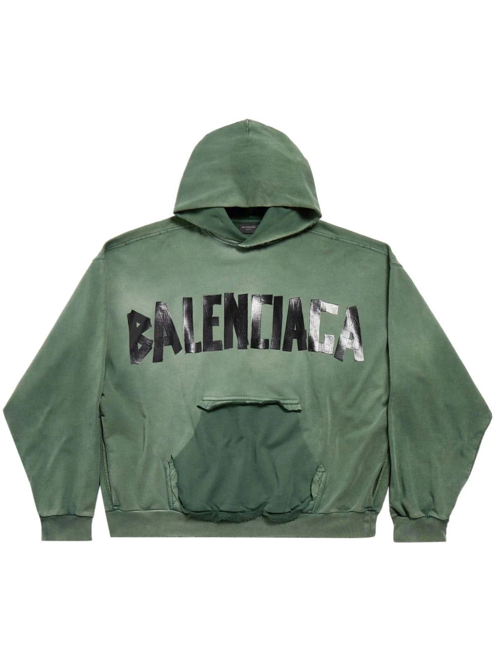 Balenciaga Tape Type logo cotton hoodie