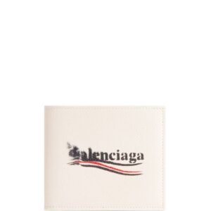 Balenciaga Cash leather wallet