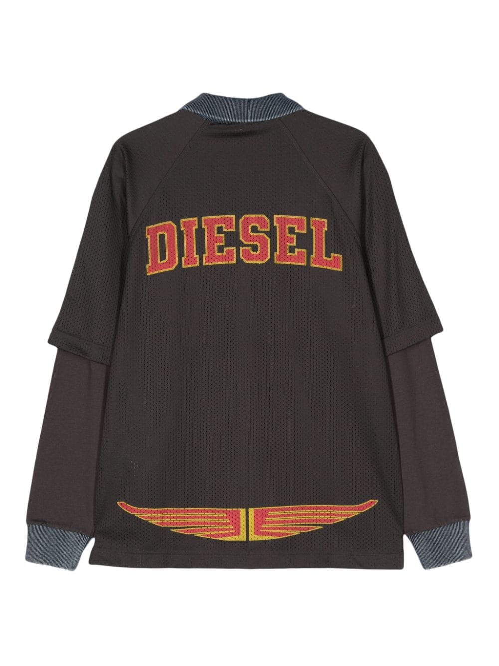 Diesel T-Mesher logo-print polo shirt - Image 2