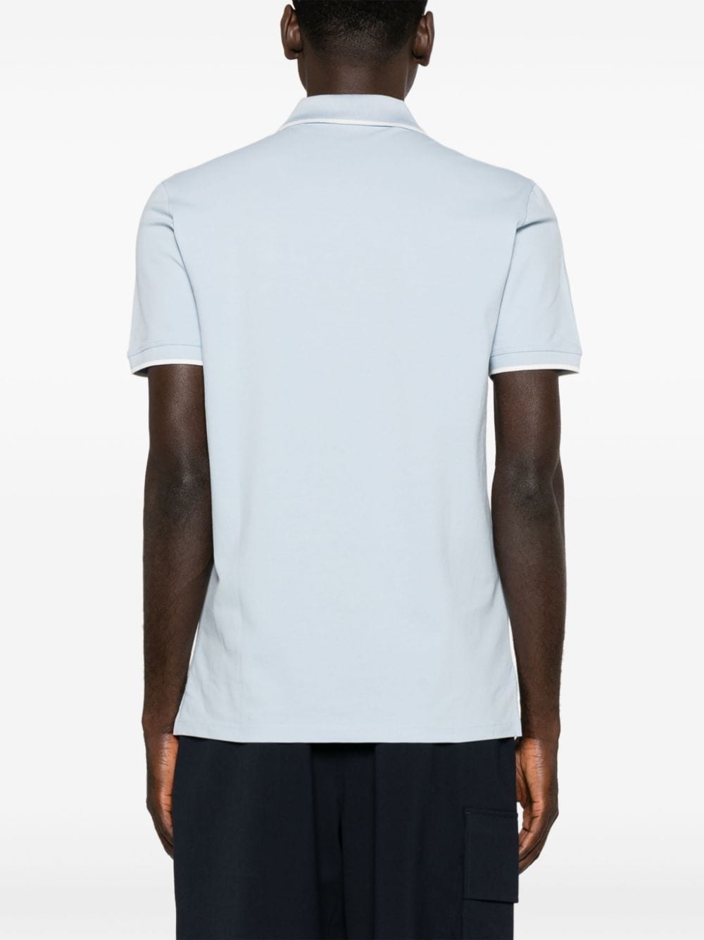 HUGO logo-appliqué piqué polo shirt - Image 4