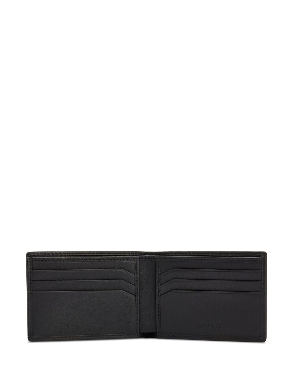 HUGO logo-plaque leather wallet - Image 2