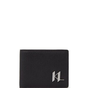 Karl Lagerfeld K/Plak bi-fold leather wallet