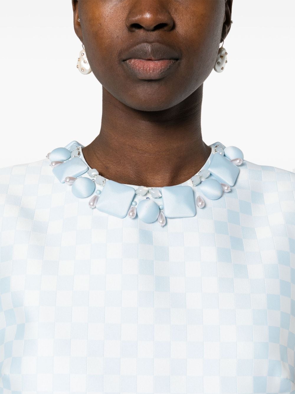 Versace Contrasto mini dress - Image 2