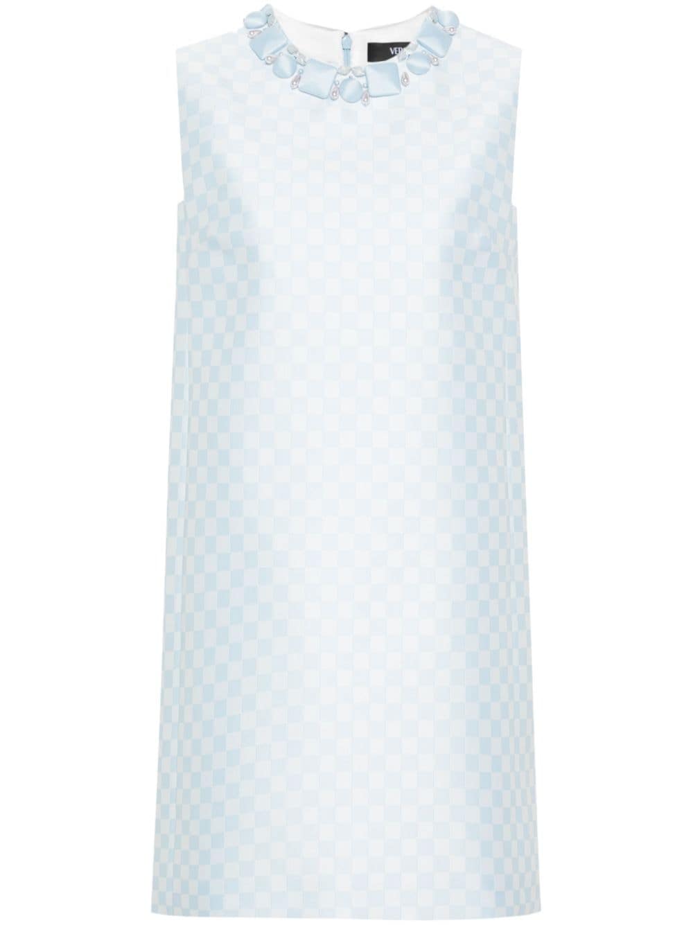 Versace Contrasto mini dress